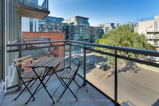 612 - 38 Niagara St, Condo with 1 bedrooms, 1 bathrooms and 0 parking in Toronto ON | Image 9