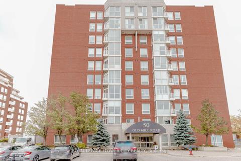 709 - 50 Old Mill Rd N, Condo with 1 bedrooms, 1 bathrooms and 2 parking in Oakville ON | Card Image