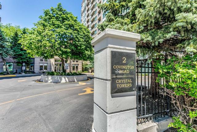 1109 - 2 Covington Rd, Condo with 2 bedrooms, 2 bathrooms and 2 parking in Toronto ON | Image 32