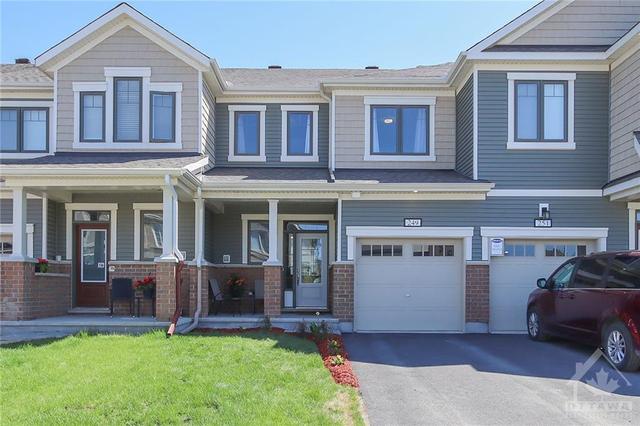 249 Sweetvalley Drive, Townhouse with 3 bedrooms, 3 bathrooms and 3 parking in Ottawa ON | Card Image