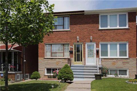 14 Lambert Ave, House semidetached with 3 bedrooms, 2 bathrooms and 1 parking in Toronto ON | Image 1