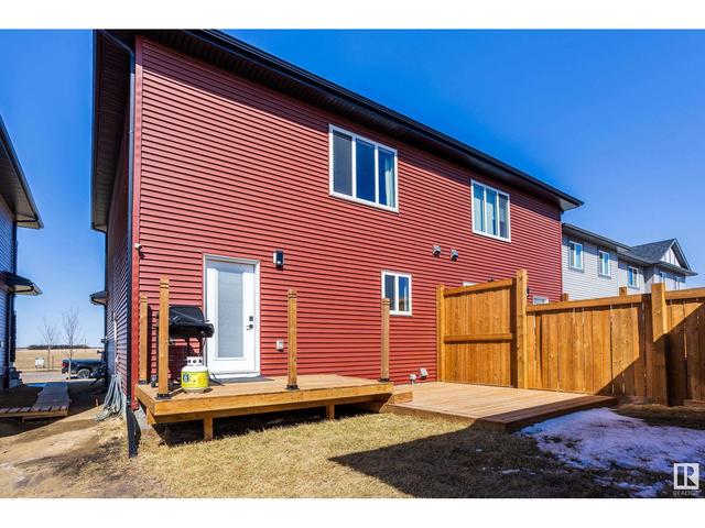 9809 107 Av, House semidetached with 3 bedrooms, 2 bathrooms and null parking in Morinville AB | Image 37