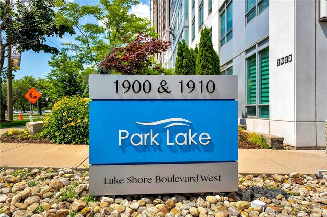 1603 - 1900 Lake Shore Blvd W, Condo with 2 bedrooms, 2 bathrooms and 1 parking in Toronto ON | Image 12