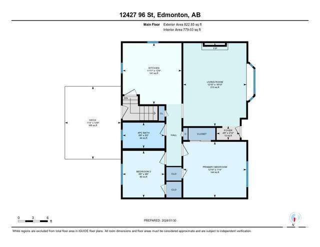 12427 96 St Nw, House detached with 3 bedrooms, 2 bathrooms and null parking in Edmonton AB | Image 36