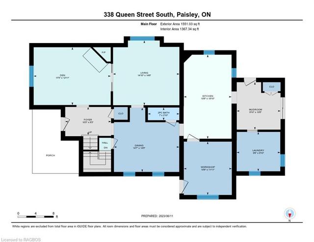 338 Queen Street S, House detached with 5 bedrooms, 2 bathrooms and null parking in Arran Elderslie ON | Image 42