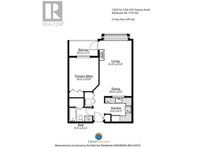 303 - 12639 No. 2 Road, Condo with 1 bedrooms, 1 bathrooms and 1 parking in Richmond BC | Image 27