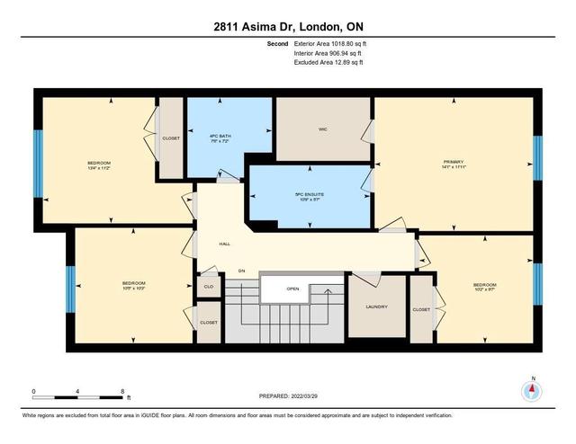 2811 Asima Dr, House attached with 4 bedrooms, 3 bathrooms and 3 parking in London ON | Image 30