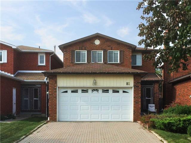 81 Wharton Sq, House detached with 4 bedrooms, 4 bathrooms and 4 parking in Toronto ON | Image 1