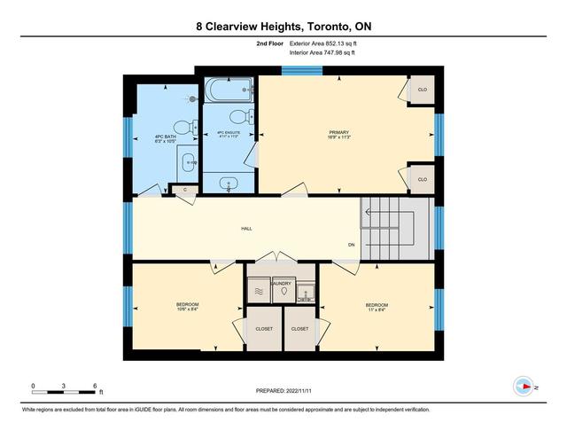 8 Clearview Hts S, House detached with 3 bedrooms, 4 bathrooms and 5 parking in Toronto ON | Image 33
