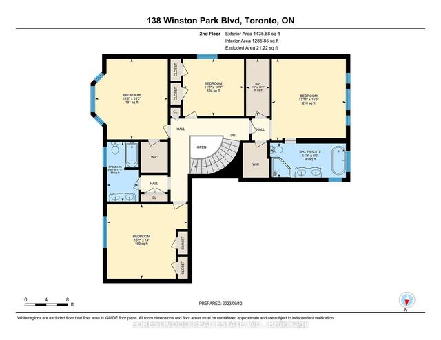 138 Winston Park Blvd, House detached with 4 bedrooms, 4 bathrooms and 6 parking in Toronto ON | Image 33