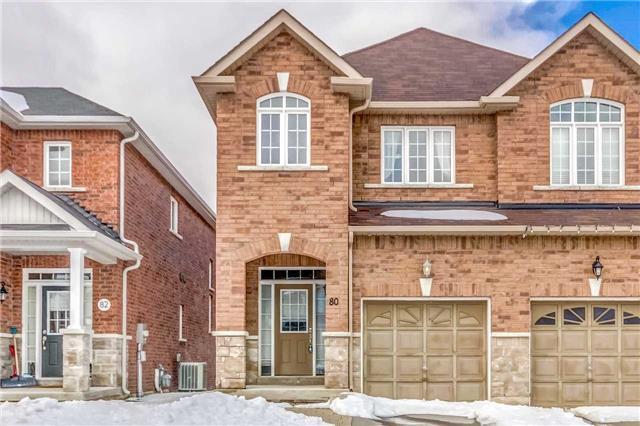 80 Donald Stewart Cres, House semidetached with 3 bedrooms, 3 bathrooms and 2 parking in East Gwillimbury ON | Image 1