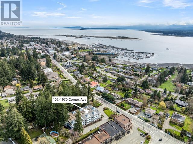 102 - 1970 Comox Ave, Condo with 2 bedrooms, 2 bathrooms and 1 parking in Comox BC | Image 1