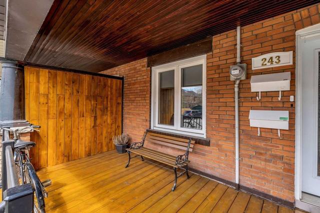 243 Gilmour Ave, House attached with 3 bedrooms, 2 bathrooms and 2 parking in Toronto ON | Image 34
