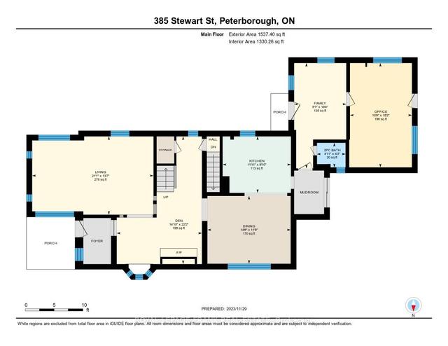 385 Stewart St, House detached with 4 bedrooms, 3 bathrooms and 2 parking in Peterborough ON | Image 29