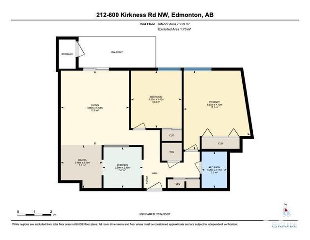 212 - 600 Kirkness Rd Nw, Condo with 2 bedrooms, 1 bathrooms and null parking in Edmonton AB | Image 21