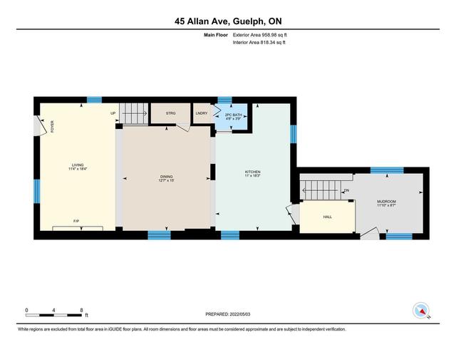 45 Allan Ave, House detached with 3 bedrooms, 3 bathrooms and 3 parking in Guelph ON | Image 32