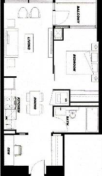 5209 - 25 Telegram Mews, Condo with 1 bedrooms, 1 bathrooms and 1 parking in Toronto ON | Image 9