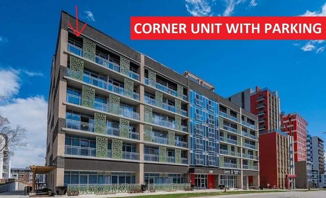 707 - 250 Albert St, Condo with 1 bedrooms, 1 bathrooms and 1 parking in Waterloo ON | Card Image