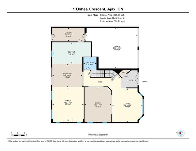 1 O'shea Cres, House detached with 4 bedrooms, 4 bathrooms and 4 parking in Ajax ON | Image 33