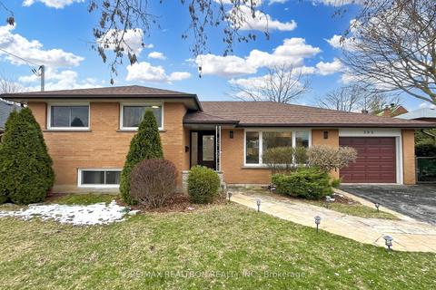 383 Ridgeway Ave, House detached with 3 bedrooms, 2 bathrooms and 7 parking in Oshawa ON | Card Image