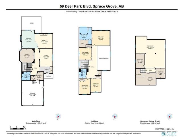 59 Deer Park Bv, House detached with 4 bedrooms, 3 bathrooms and 4 parking in Spruce Grove AB | Image 43