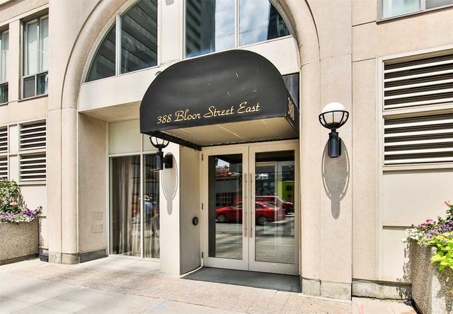 1607 - 388 Bloor St E, Condo with 1 bedrooms, 1 bathrooms and 0 parking in Toronto ON | Image 12