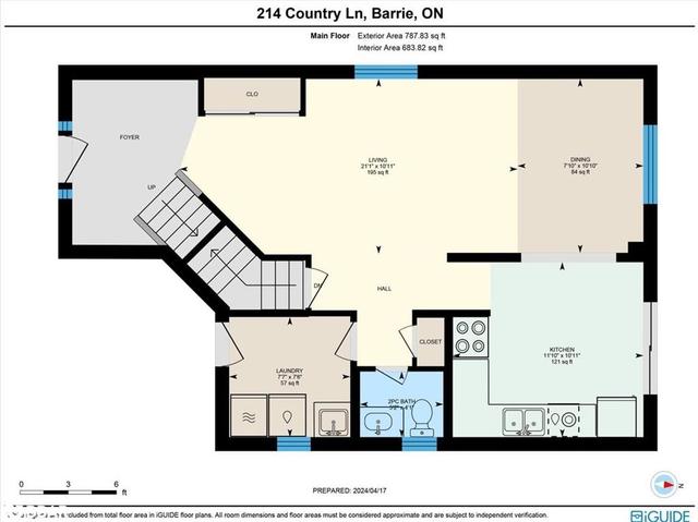 214 Country Lane, House detached with 3 bedrooms, 2 bathrooms and 4 parking in Barrie ON | Image 7