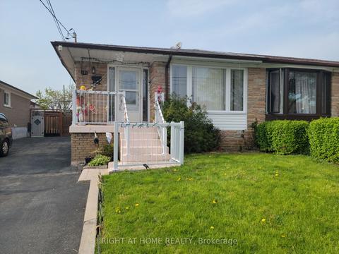 171 Lindylou Rd, House semidetached with 3 bedrooms, 2 bathrooms and 3 parking in Toronto ON | Card Image