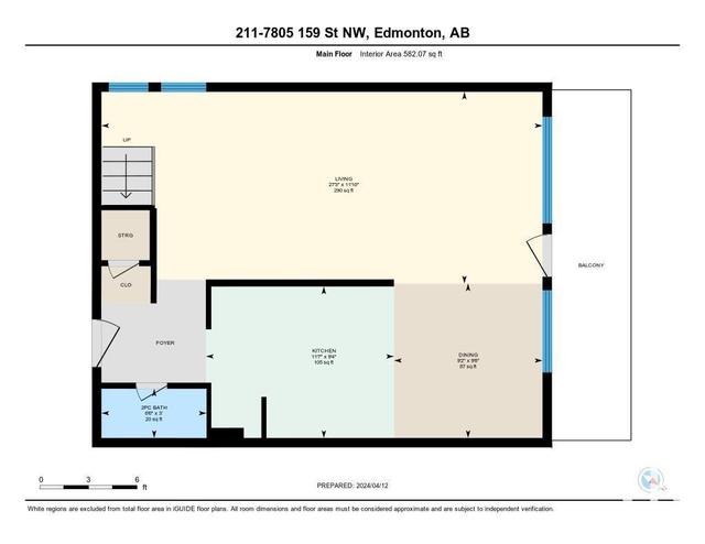 211 - 7805 159 St Nw, Condo with 3 bedrooms, 1 bathrooms and null parking in Edmonton AB | Image 53