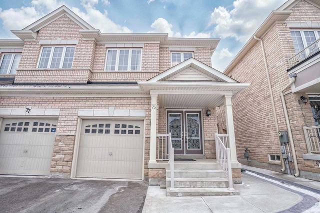 75 Yardley Cres, House semidetached with 4 bedrooms, 4 bathrooms and 4 parking in Brampton ON | Image 1