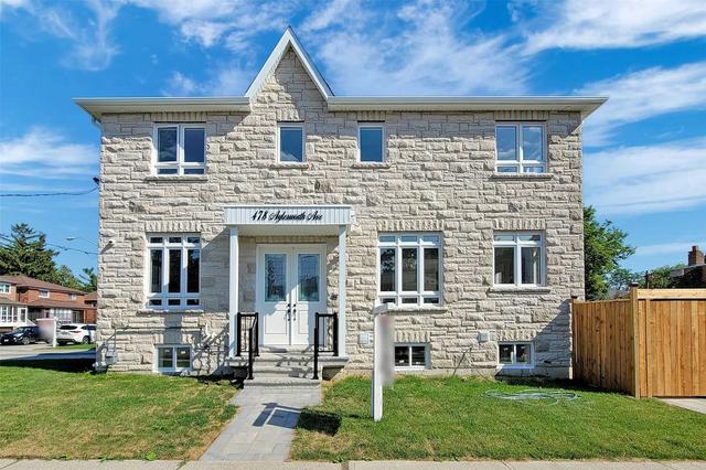 478 Aylesworth(Main,2nd) Ave, House semidetached with 4 bedrooms, 4 bathrooms and 2 parking in Toronto ON | Card Image