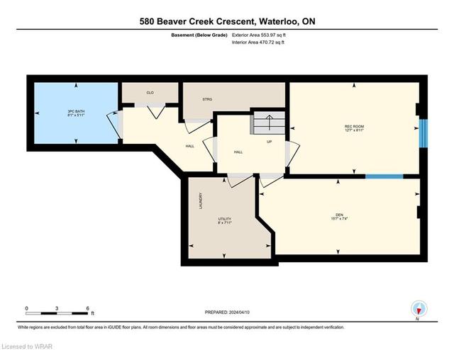 580 Beaver Creek Crescent, House attached with 3 bedrooms, 3 bathrooms and 3 parking in Waterloo ON | Image 46