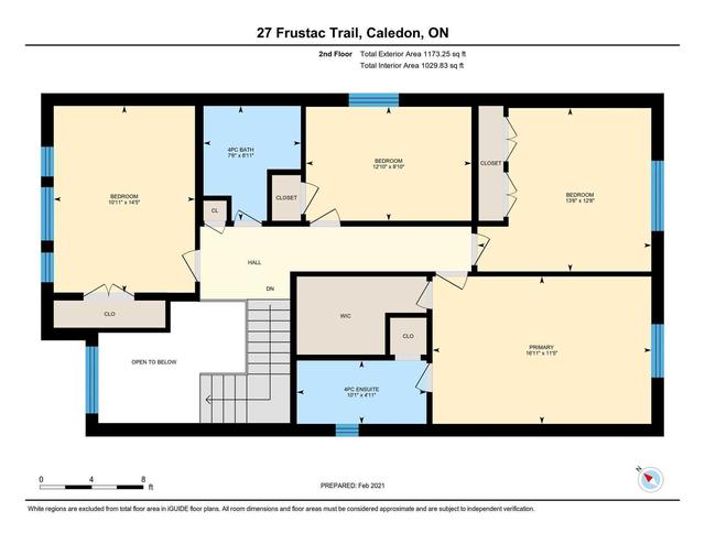 27 Frustac Tr, House detached with 4 bedrooms, 3 bathrooms and 6 parking in Caledon ON | Image 26
