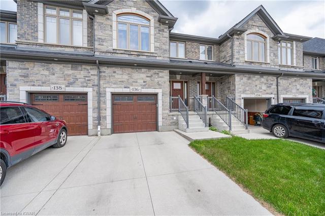 136 Hollybrook Trail, House attached with 3 bedrooms, 2 bathrooms and 2 parking in Kitchener ON | Image 3