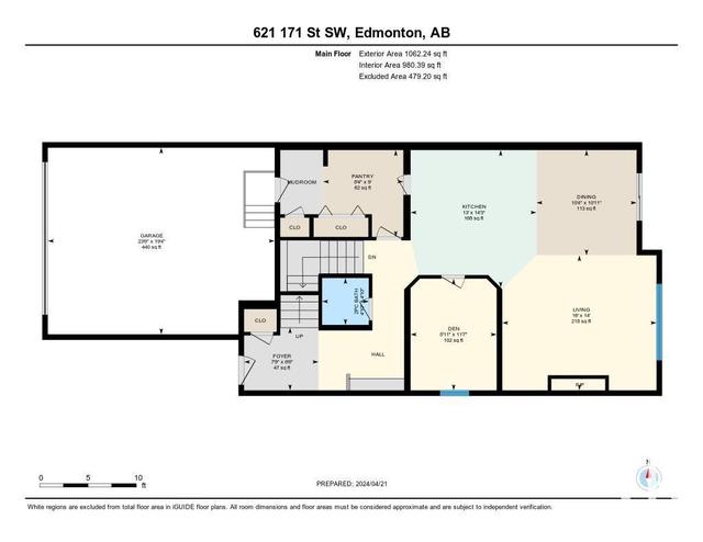 621 171 St Sw, House detached with 4 bedrooms, 3 bathrooms and null parking in Edmonton AB | Image 43
