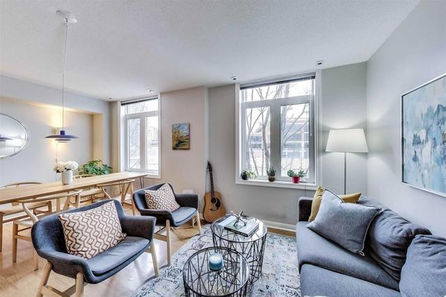 2305 - 23 Sudbury St, Townhouse with 2 bedrooms, 2 bathrooms and 1 parking in Toronto ON | Image 4