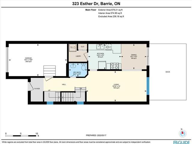 323 Esther Dr, House semidetached with 3 bedrooms, 3 bathrooms and 5 parking in Barrie ON | Image 9