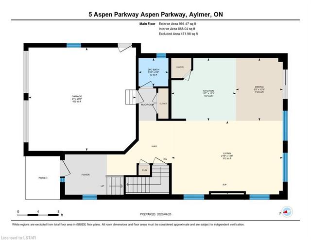 5 Aspen Parkway, House detached with 5 bedrooms, 3 bathrooms and null parking in Aylmer ON | Image 43