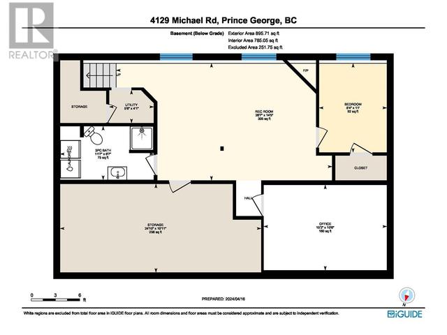 4129 Michael Road, House detached with 4 bedrooms, 3 bathrooms and null parking in Prince George BC | Image 19