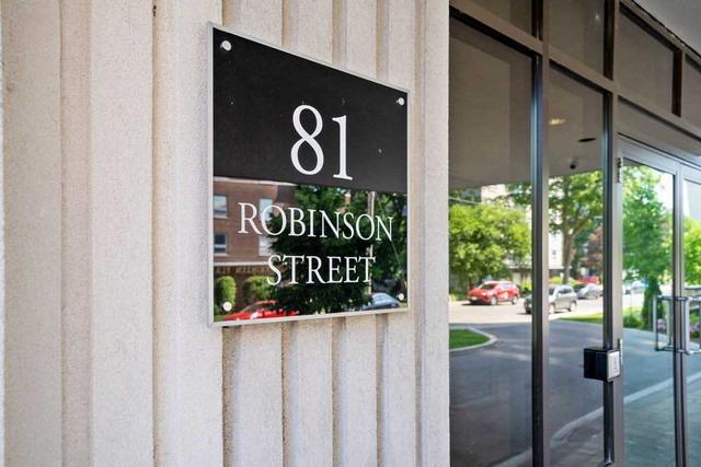 304 - 81 Robinson St, Condo with 1 bedrooms, 1 bathrooms and 1 parking in Hamilton ON | Image 11