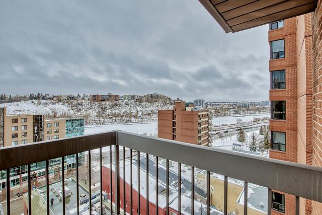 1001 - 116 3 Avenue Se, Condo with 1 bedrooms, 1 bathrooms and null parking in Calgary AB | Card Image