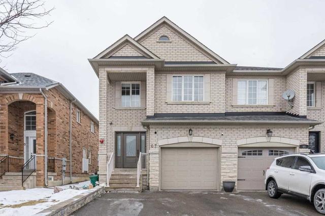 67 David Todd Ave, House semidetached with 3 bedrooms, 3 bathrooms and 3 parking in Vaughan ON | Image 1