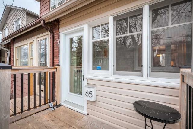 toronto - 65 Osborne Ave, House semidetached with 3 bedrooms, 1 bathrooms and 2 parking in Toronto ON | Image 22