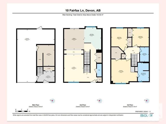 10 Fairfax Ln, House attached with 3 bedrooms, 2 bathrooms and null parking in Devon AB | Image 52
