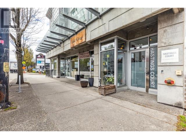 201 - 2009 E Hastings Street, Condo with 1 bedrooms, 1 bathrooms and 1 parking in Vancouver BC | Image 11