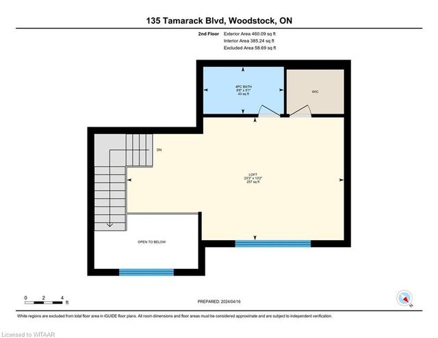135 Tamarack Boulevard, House attached with 2 bedrooms, 3 bathrooms and 3 parking in Woodstock ON | Image 33