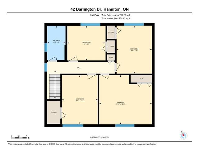 42 Darlington Dr, House detached with 4 bedrooms, 2 bathrooms and 5 parking in Hamilton ON | Image 33