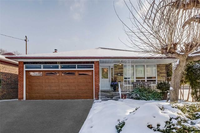 61 Renault Cres, House detached with 4 bedrooms, 3 bathrooms and 2 parking in Toronto ON | Image 1