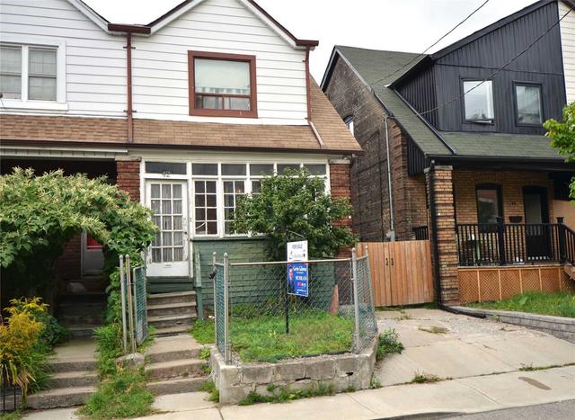 42 Arnold Ave, House semidetached with 3 bedrooms, 2 bathrooms and 1 parking in Toronto ON | Card Image