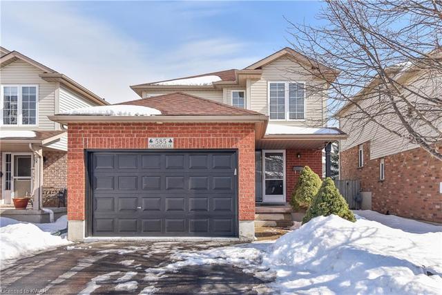 585 Chesapeake Crescent, House detached with 3 bedrooms, 2 bathrooms and 3 parking in Waterloo ON | Image 1